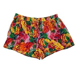 Bleu Rod Beattie size large 100% Rayon Shorts w/pockets